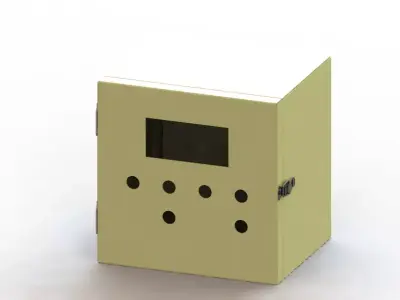Control Box 300x300x240 Free 3D model