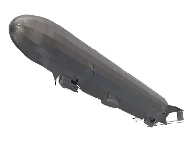 Zeppelin LZ 14 3D model