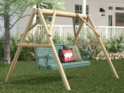 Cripple Creek A-Frame 3D model