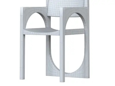 Loupe chair 3D model