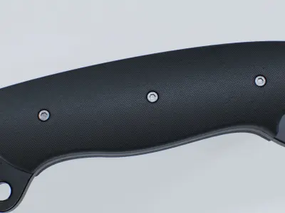 Knife-Combat Low-poly 3D model purchase