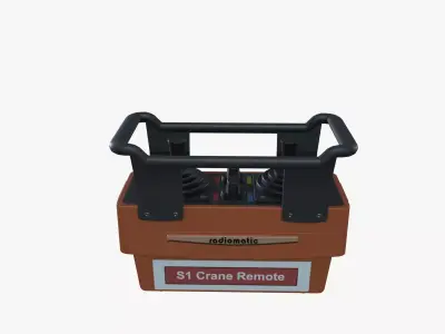 EOT Crane remote 3D model