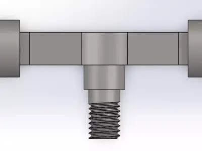 Horquilla superior para camioneta 3D model