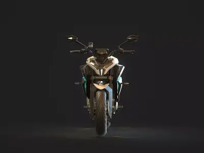 Base model CF Moto 675 NK 2026 3D model