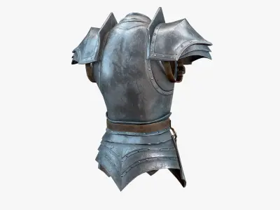Medieval Armor Low-poly 3D model purchase