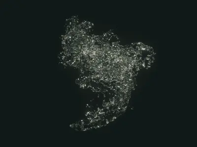 WaterSplash water splash 3D model