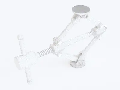 Car Jack 02 3D model