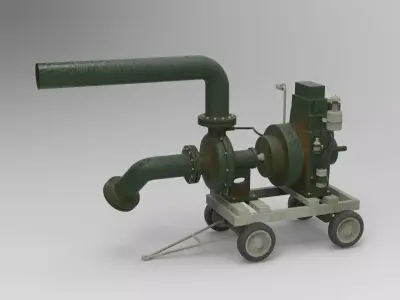 Water pump  3D model