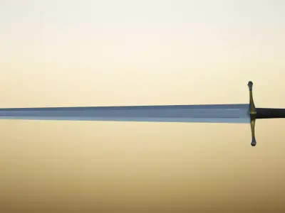 Blender sword 3D model purchase