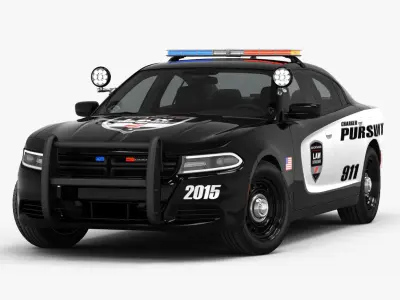 Dodge Charger Pursuit 2015 3D model