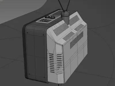 Old Tv 3D model