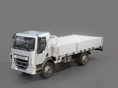 Kenworth K370 Flatbed Truck 3D model