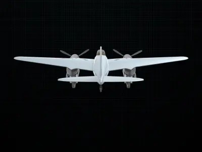 de Havilland DH 98 Mosquito 1 3D model