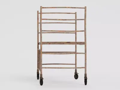 -Old Scaffolding V3- 3D model