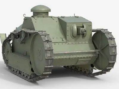 10 Military Vehicles Collection v16 Low-poly 3D model