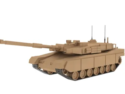  M1A1 Abrams 3D model