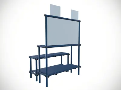 Armature Display Table 3D model