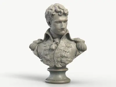 Classical Bust 002 3D model