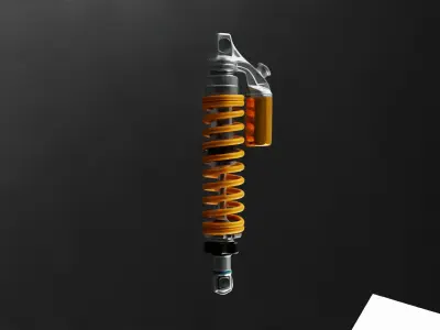 Motorcycle SUSPENSION 3D model