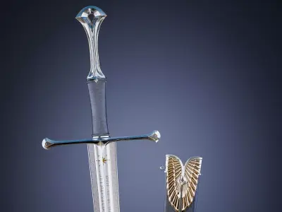 Sword of the noble Numenorian 3D model