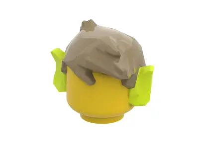 TwindBricks3D - Minifigure Hair pack 14 3D print model