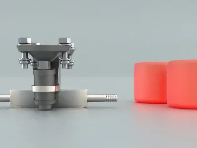 laos Skateboard Low-poly 3D model