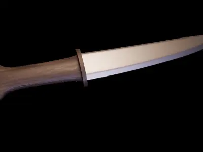 weapons 3d models pack in blender Low-poly 3D model