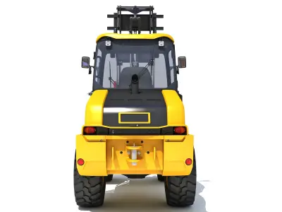 Wheel loader 3D model by 3D-Horse from CGTrader