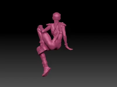 APOCALYPSE PILOTA MECHA GARAGE MILITARY 1 3D print model