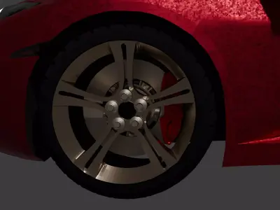 McLaren MP12 - 3D Car Model 3D model