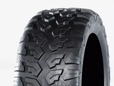 ATV High Quality Tire 3D model