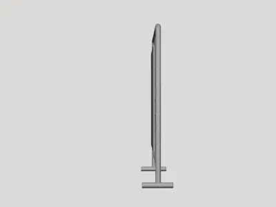 Basic Wire Display Stand - Geometry Only No Textures 3D model