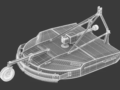 John Deere RC6M Rotary Cutters 3D model