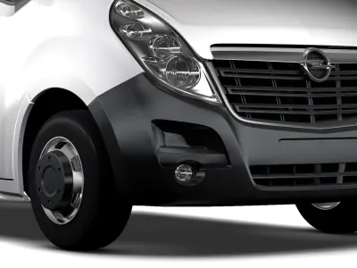 Opel Movano L1H1 Van 2016 3D model