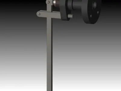 Lever Type Safty Valve Free 3D model