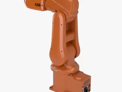 Industrial Robot ABB IRB 120 3D model