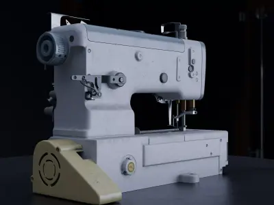 Yamata Sewing Machine 3D model