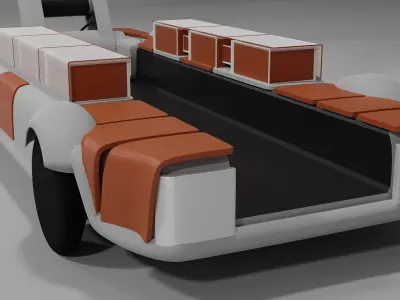 Robotic Vehicle 3D model