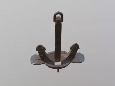 Hall Anchor 3D model