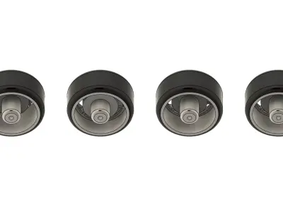 ROTIFORM 4 pack wheels in HW scale 3D print model
