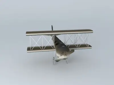Miniature Aircraft Decoration Free 3D model