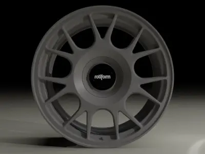 Rotiform TUF-R Low-poly 3D model