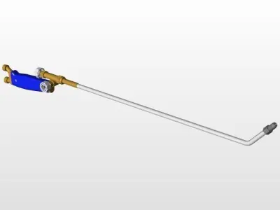 Heating Torche Free 3D model