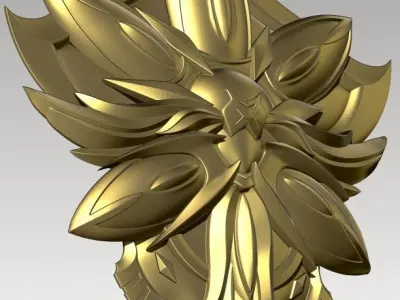 Pokemon shield for 3D printing 3D model 3D print model