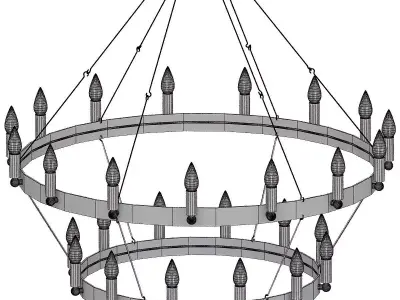 Camino  Vintage  Candelabra 3D model