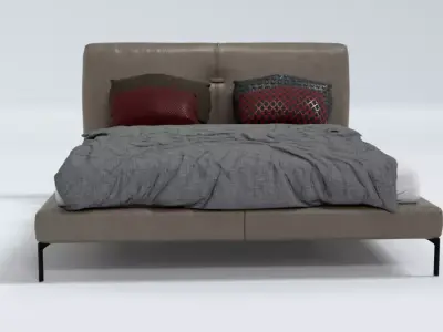 Thread Bed Free 3D model