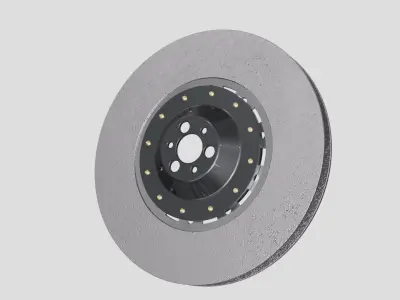 brake  auto moto vehicle 3D model