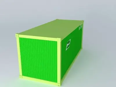 Container shipping Free 3D model shop