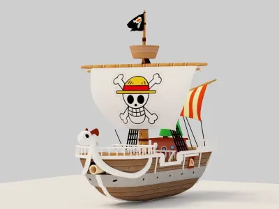 Going Merry - One Piece 3D model
