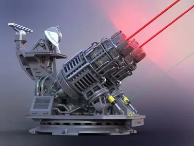 DLLRWS The Photonizer Low-poly 3D model